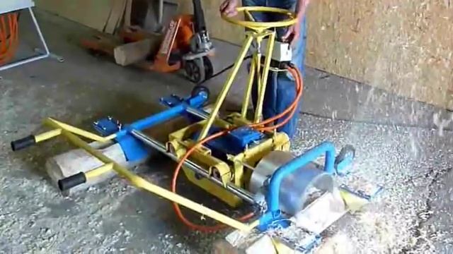 Мобильный чашкорезный станок "Точка 250". 2012 год. смотреть онлайн