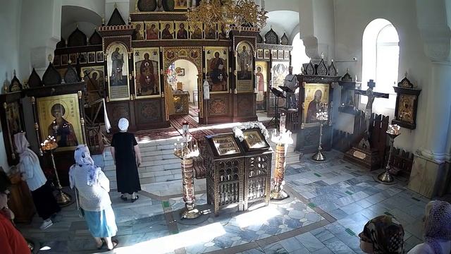 25.08.2020 Попразднство Преображения Господня. Мчч. Фотия и Аникиты. Прп. Максима исповедника. смотреть онлайн