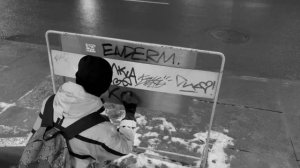 MONOCHROME 3 by Enderm. Graffiti and tagging