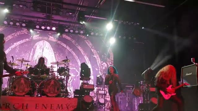 ARCH ENEMY As the Pages Burn & Handshake With Hell live in Tempe, AZ 2022 смотреть онлайн