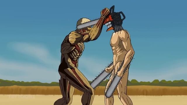 Chainsawman Vs Everybody - Drawing Cartoon 2