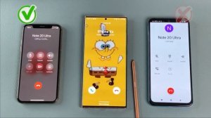 iPhone Xs vs Xiaomi RN 11 Who Faster Calling to Galaxy NOTE 20U. Incoming call & Ougoing Call