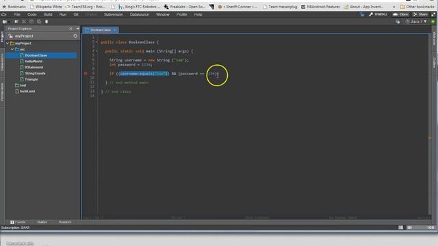 Multiple Boolean Expressions смотреть онлайн