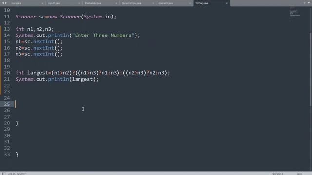 java free course Lecture 5 (Operator/ternary op..#java #beginners смотреть онлайн