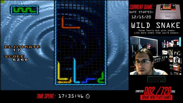 Wild Snake King Cobra Mode SNES WORLD RECORD! FULL PLAY THROUGH смотреть онлайн