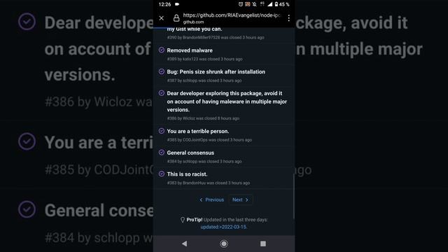 the node-ipc issues page be like смотреть онлайн