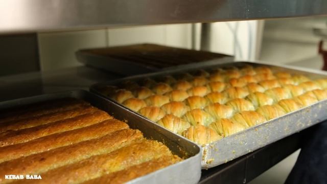 Baklava Chefs From Antep: Stuffed Baklava / Burmese Kadayif / Peanut Butter