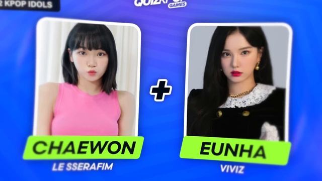 GUESS THE 2 KPOP IDOLS ? |QUIZ KPOP GAMES 2022 | KPOP QUIZ TRIVIA