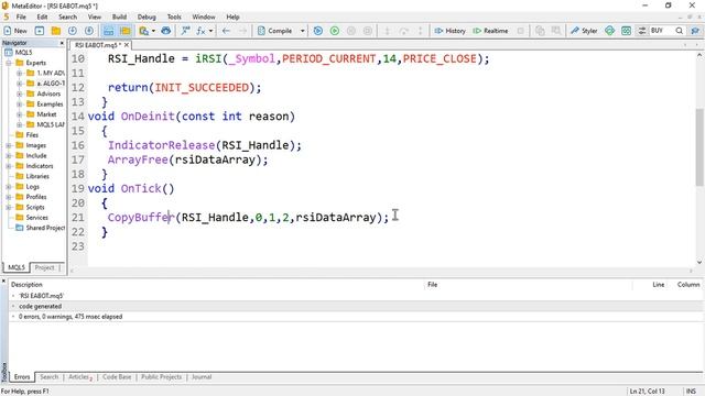 MT5/MQL5 RSI Expert Advisor/BOT Easy Way FREE Source Code In CODING - PART 164 #forextrading #howto смотреть онлайн