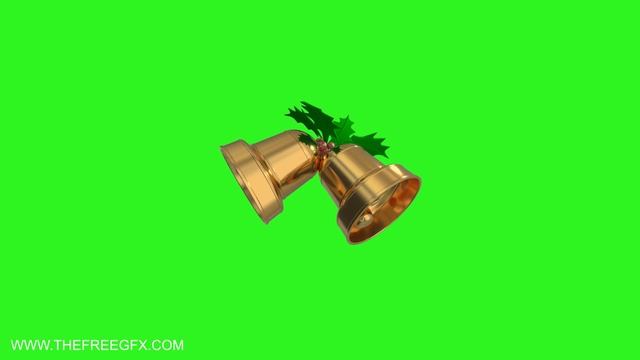 Jingle bells animation loop green screen video background with music смотреть онлайн