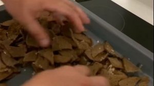 Самый лучшие хрустящие бородинский сухари с чесноком!!!