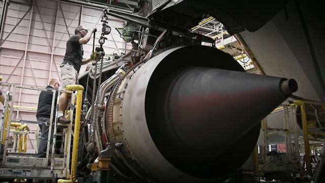 Сборка авиалайнера Boeing 777 300ER