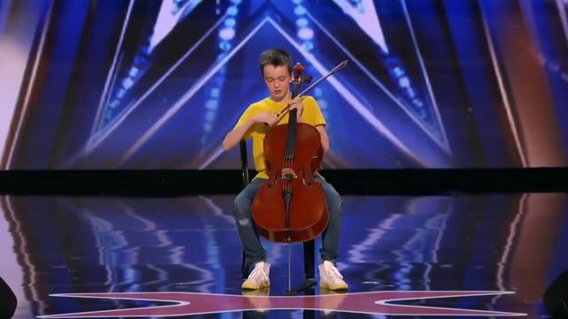 INSANE CELLO PLAYER PERFORMS ARIANA GRANDE HIT | TALENT GRAM смотреть онлайн