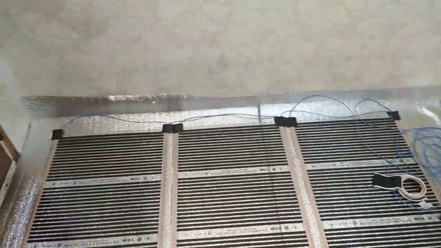 Монтаж ИК теплого пола под линолеум своими руками смотреть онлайн