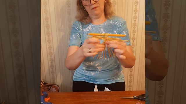 Мастер-класс из газетных трубочек "Ангелочек" смотреть онлайн