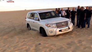 Toyota Land Cruiser 200 из песка жжет ???