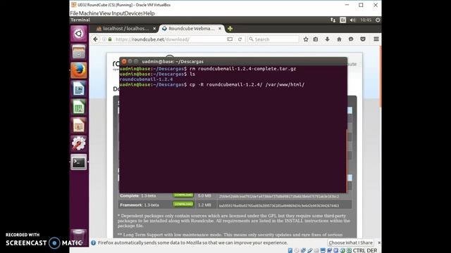 Instalación de Roundcube en Ubuntu смотреть онлайн