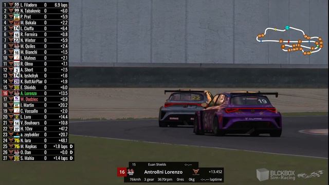 Assetto Corsa LFM #82747 Cupra TCR @ Mugello смотреть онлайн