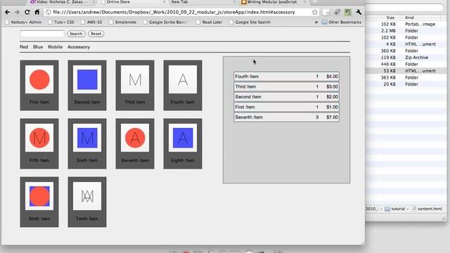 Writing Modular JavaScript Video Tutorial смотреть онлайн