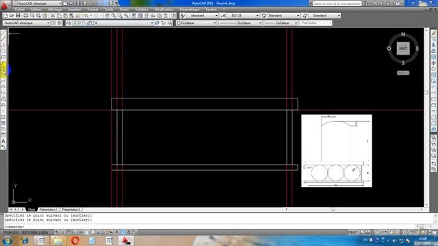 AutoCAD 2 D Exemple 3