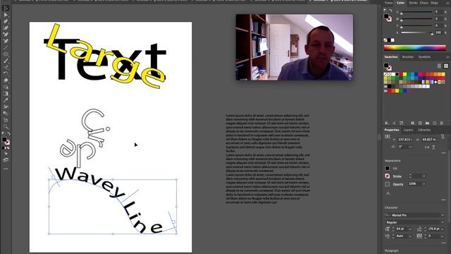 KS3 Adobe Illustrator 6 - Using the Text Tool смотреть онлайн