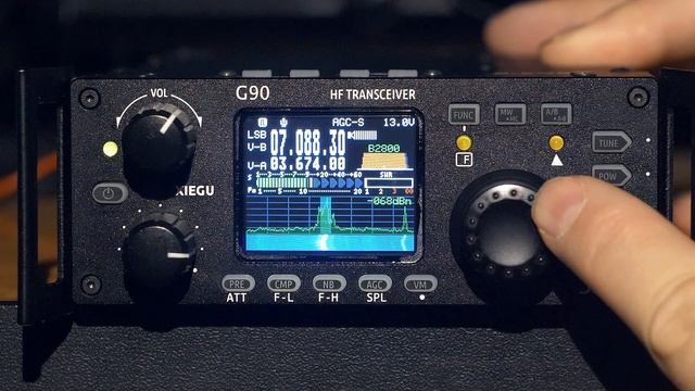 Xiegu G90 (SDR) Обзор трансивера. смотреть онлайн