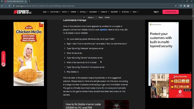 Fix Diablo IV Error Code 300008 Your Login Attempt Has Timed Out On PC смотреть онлайн