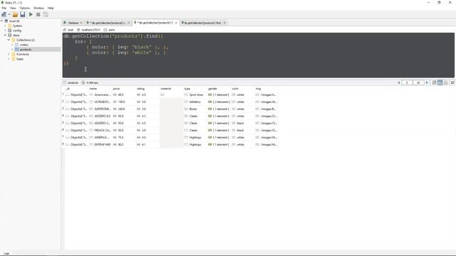 201 - Web - Filtros y ordenamientos con MongoDB en Robo3T смотреть онлайн