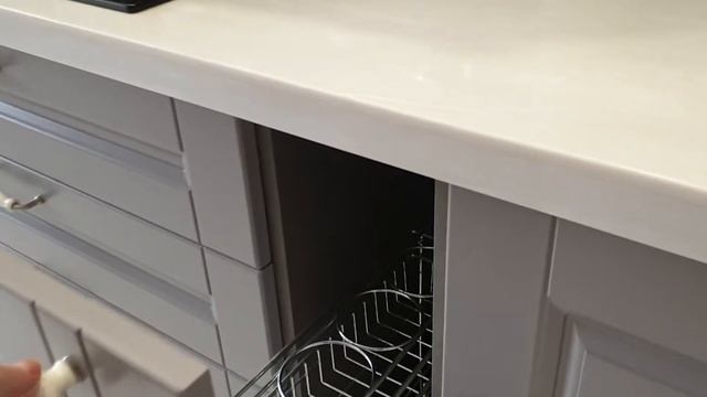 Моя серая кухня 16 кв м. Прямая планировка, каменная столешница, фартук KERAMA MARAZZI смотреть онлайн