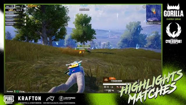 GORILLA PUBG MOBILE LEAGUE | FINAL STAGE (DAY 1) смотреть онлайн