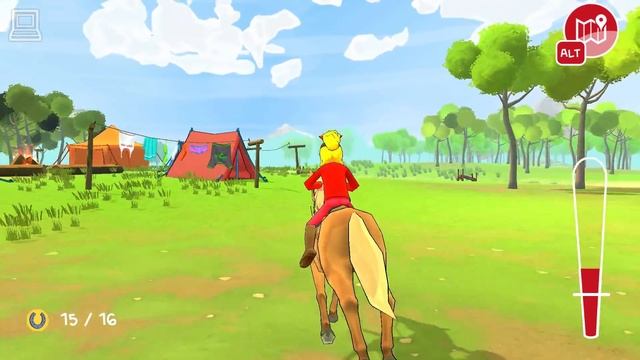Bibi And Tina - Adventures With Horses - Riding Out (Horse Game) смотреть онлайн