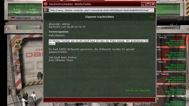 X blaster Turnier gewinn Ðemon ist nun glaubenschiesser смотреть онлайн