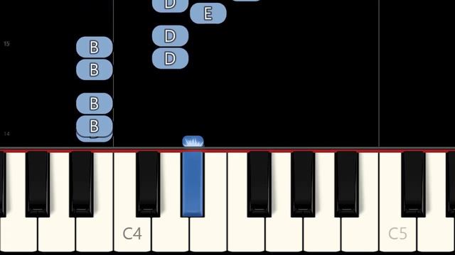 ACDC - Thunderstruck (EASY Piano Tutorial) [Synthesia] смотреть онлайн