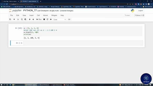 [PYTHON] Bài 17. List Trong Python смотреть онлайн