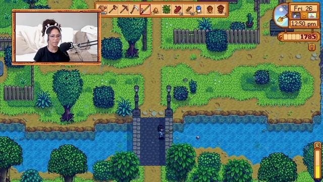 Let's Play: Stardew Valley - making dumb decisions per usual & moonlight jellies!! [12] смотреть онлайн