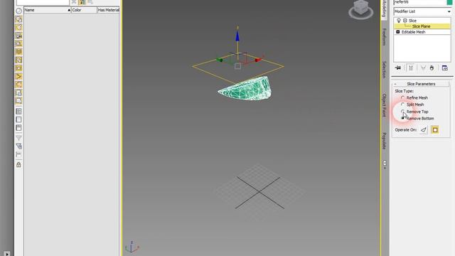 Как обрезать в 3дмакс