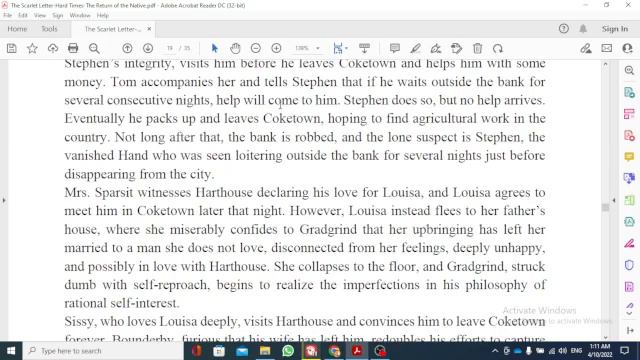 Hard Times By: Charles Dickens- Plot Overview смотреть онлайн