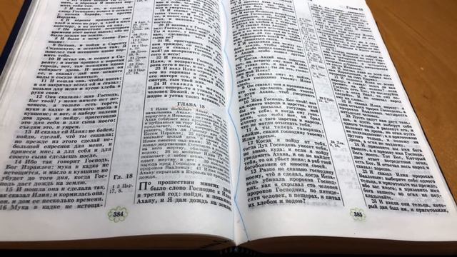 102. Чтение Библии по плану. 3 книга Царств 16-18. смотреть онлайн