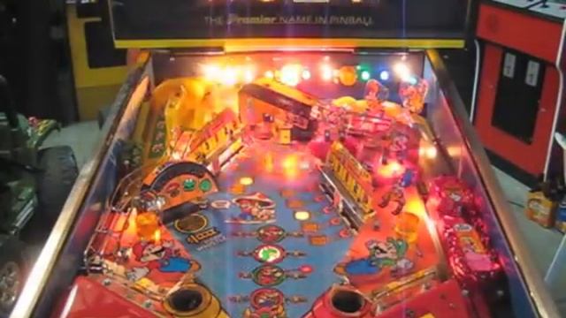 Super Mario Bros. Mushroom World Pinball Machine Gottleib System 3 смотреть онлайн