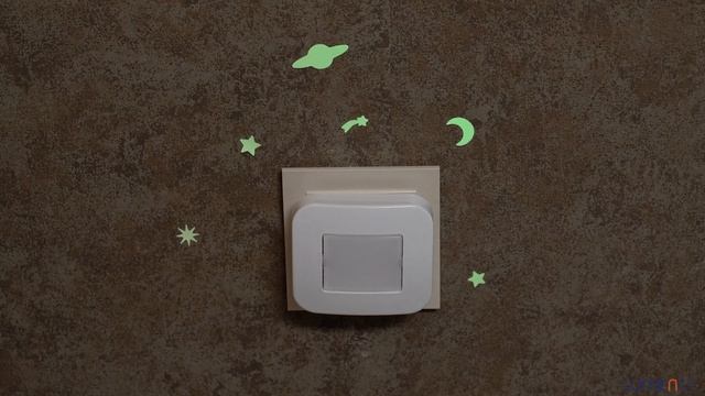 Ledvance Lunetta Hall White night LED lamp with light sensor смотреть онлайн