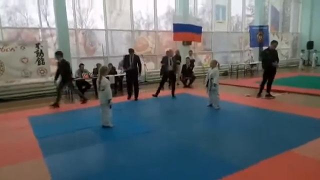 КУМИТЭ девочки 8-9 лет. ФУДОКАН. Ульяновск. Первенство по КАРАТЭ WKC. 18 ноября 2017 г смотреть онлайн