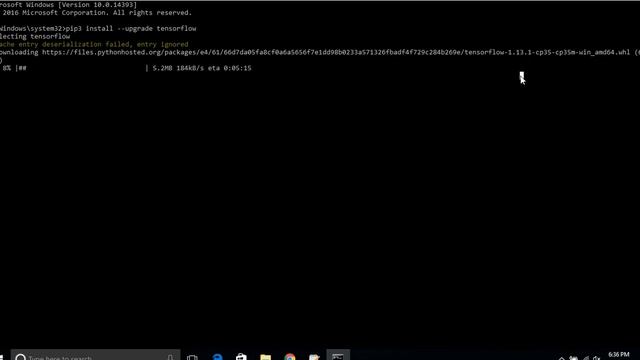 PART 1: How to install Tensorflow On Windows 10/7 смотреть онлайн