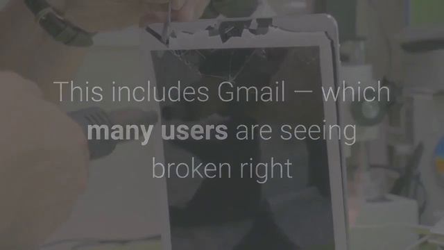 PSA Update Android System WebView to fix crashing apps смотреть онлайн