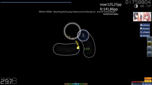 YuraFissura | Kitamura Eri & Nonaka Ai - and I'm home [Mirai] FC 97.47% HDDT 146pp смотреть онлайн