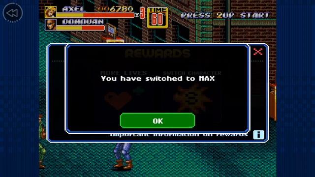 Sega introduce bizarre glitches on Streets of Rage 2 Classic (iOS and Android) смотреть онлайн