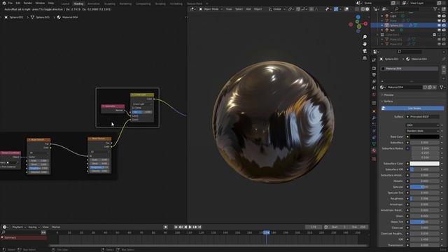 How to make Oil Spill Materials in Blender! смотреть онлайн