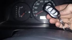 Глюк с заводкой двигателя Mazda Familia