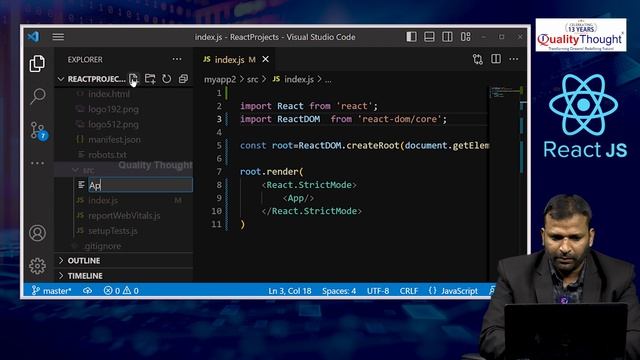 Learn Application Development Using ReactJS - ReactJS Tutorial For Beginners | ReactJS Class 05 смотреть онлайн