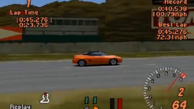 MG MGF 1.8i VVC - Gran Turismo 2 смотреть онлайн