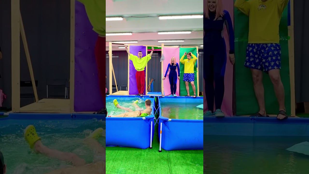 Кто выйграет и не упадёт в воду ? смотреть онлайн